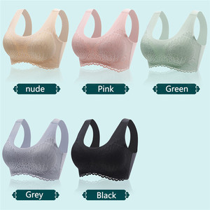 Plus Size Push up Bralette reggiseni senza cuciture per le donne <span class=keywords><strong>reggiseno</strong></span> <span class=keywords><strong>reggiseno</strong></span> gilet raccoglie Pad antiurto di alta qualità in lattice signore adulti - Product Image 6