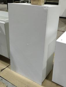 Juego de Muebles de Cocina Modulares Modernos con Puertas de Tablero de Melamina, Estructura Impermeable, Encimera de Cuarzo Artificial para Apartamento - Product Image 5