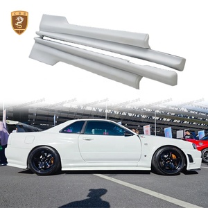 Bonne qualité FRP matériel plastique mise à niveau vers Z Tune Style Kit de carrosserie pour <span class=keywords><strong>Nissan</strong></span> <span class=keywords><strong>GTR</strong></span> <span class=keywords><strong>R34</strong></span> 1999 - <span class=keywords><strong>2002</strong></span> garde-boue de pare-chocs avant arrière - Product Image 3