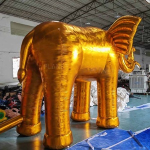 Modelo de Elefante Inflable Gigante de Tamaño Real para Publicidad Exterior, Elefante Inflable Grande para Decoración - Product Image 5