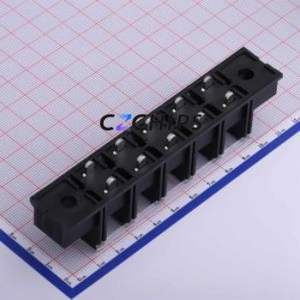 KF88SM-16.0-5P Barrier Terminal Block Through hole Component (THT),P=16mm Connector With Cover Plate 16mm 1x5P Straight Pin - Product Image 2