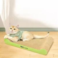 Planche à gratter ondulée moderne pour chat, idéale pour le repos, le jeu et le tranchage des griffes, prix usine bas