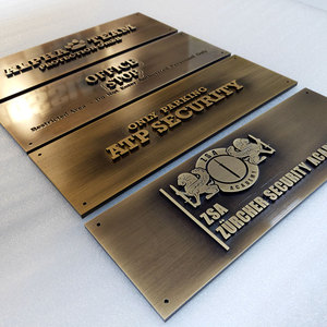 لوحة تكريم نحاسية مخصصة منقوشة على المعدن - Product Image 2