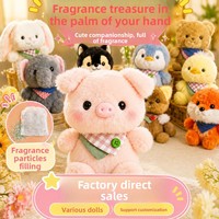 Pendentif Peluche Parfumée Format Paume avec Rembourrage en Coton PP 12cm, Charme de Sac Mignon, Porte-clés Unisexe, Cadeaux Personnalisés en Gros