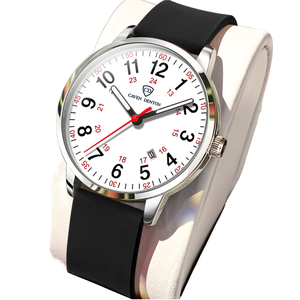 Infirmières médecins regardent les professionnels de la santé et les étudiants faciles à lire étanche femmes hommes montre médicale silicone souple respirant - Product Image 3