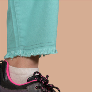 Nouvelles Jeggings Décontractées Respirantes et Douces pour Femmes, Taille Haute, 100% Coton Écologique, Idéales pour le Quotidien en Extérieur, Meilleur Prix - Product Image 6