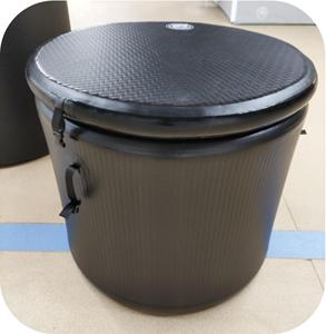 Baignoire à glace portable en PVC commercial avec valve de vidange, baril isolé pour récupération par eau froide, idéal pour studio de fitness, salle de sport, soins corporels - Product Image 2