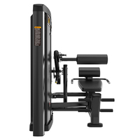 Appareil de musculation Brightway pour l'entraînement de force avec sélection de charge par broche, pour abdominaux et extensions lombaires assises