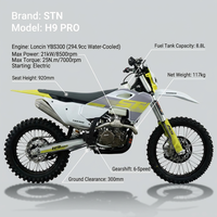 Moto tout-terrain à essence 300cc 4 temps STN H9 PRO YBS300 refroidie par eau >80 km/h Enduro Motocross Off Road Racing