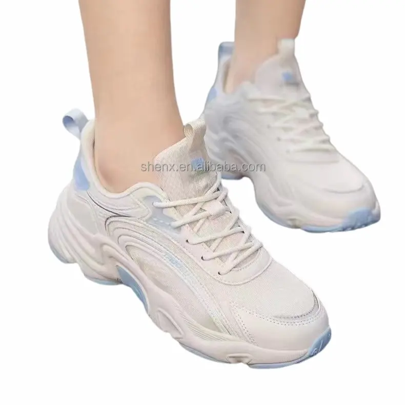 Nouveau design de baskets respirantes pour hommes, chaussures de marche et de style, chaussures de sport décontractées pour la course à pied, baskets de sport