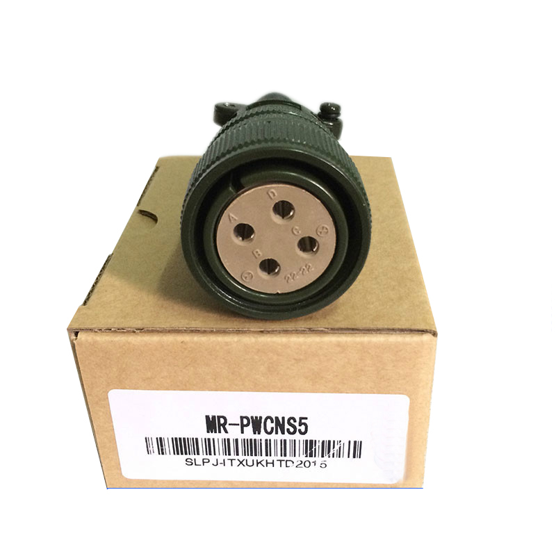 Mitsubishi Power Cable with MR-PWCNS5 Connector