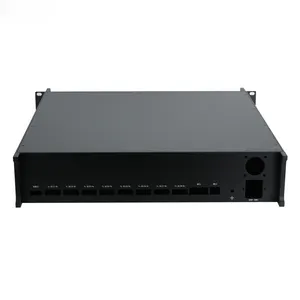 19 inch 2U aluminum industry control unit network communication chassis