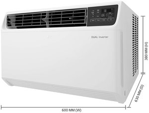 Aire Acondicionado Inteligente de Pared para Ventana, 10000-12000 BTU, Clase de Eficiencia Energética, Super Refrigeración, Frecuencia Variable, Controlado por Aplicación, 12000 BTU, 1 T - Product Image 3