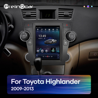 Reproductor de Radio Android 12 para Automóvil para Highlander Años 2009-2013, Navegación GPS Multimedia con Pantalla Vertical Estilo Tesla IPS