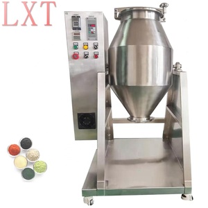 Tốc Độ Cao Chuyên Nghiệp Máy Xay Sinh Tố Đôi <span class=keywords><strong>Cone</strong></span> Công Nghiệp Khô Bột Quay Trống Trộn Máy Xay Sinh Tố Máy - Product Image 1