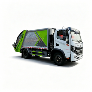 Camion à ordures compacteur Dongfeng Huashen T3, directement de l'usine, camion compacteur hydraulique pour le transport des déchets urbains - Product Image 1