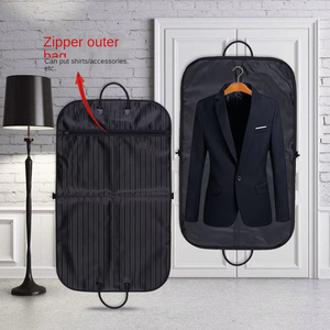 Wholesale Premium Thickened Suit Bag Zipper Carry Handles Dust Cover for Travel Storage Closet Organization-for Suits Dresses - Product Image 2