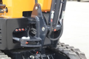 1Ton Compact Crawler Diesel Construction Machinery 1000KG Mini Crawler Excavator for Farm Garden & Home Use - Product Image 6