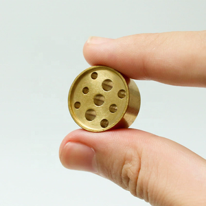 Porte-encens en laiton massif avec plateau de 5,5 pouces, récupérateur de cendres en laiton pour bâtonnets/encens en spirale/cônes, pour le yoga, la <span class=keywords><strong>d</strong></span>écoration de la maison - Product Image 5