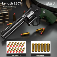 Vente en gros Revolver ZP5 357 Jouet Pistolet Softshell Air Soft Pistolet avec Projectile Sûr EAV Pistolets Jouets pour Enfants Juguetes Para Los Ninos
