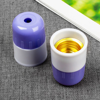 Support de lampe suspendu anti-chute en plastique E27, vis de fixation, lustre, AC 220V 6A, utilisation intérieure/extérieure, directement de l'usine