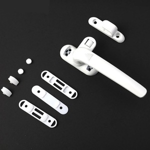 <span class=keywords><strong>Poignée</strong></span> de fenêtre à battant de Type 50 <span class=keywords><strong>poignée</strong></span> de pont cassé à sept caractères en alliage d'aluminium pour accessoires de fenêtre de porte coulissante - Product Image 6