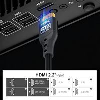 Cable HDMI 2.2 de Alta Calidad, Ultra Alta Velocidad 96Gbps 16k, Compatible con PS5, Xbox, HDTV