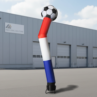 Ballon gonflable publicitaire de football personnalisé avec ventilateur intégré, étanche, pour décoration de zone, événements extérieurs et affichage de marque