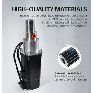 Bombas de engranajes acopladas magnéticamente Engranaje de accionamiento electromagnético Bomba magnética de motor asíncrono de CA a prueba de explosiones - Product Image 3