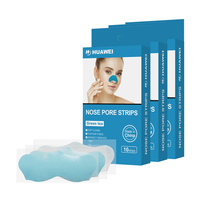 Bandes nettoyantes pour le nez au thé vert, nettoyage en profondeur des pores, élimination des points noirs, resserre les pores, élimine instantanément la saleté et l'excès de sébum