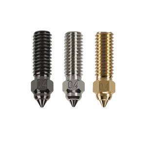 Boquilla chapada en latón/cobre/acero duro para Creality Ender 3 V3 KE/K1/K1 MAX/<span class=keywords><strong>Sovol</strong></span> <span class=keywords><strong>SV06</strong></span> Plus/SV07 piezas de actualización de impresora 3D - Product Image 1
