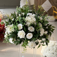 Y-P021 Desain Baru Rangkaian Bunga Pernikahan Dekorasi Hijau Centerpieces Bunga Buatan Centerpieces Bola untuk Dekorasi Pernikahan