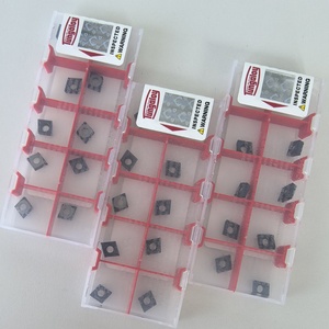 CCMT060202-PS AH8015 Tungaloy 100% original, herramientas de torneado externo para torno CNC cuadrado, insertos de carburo de tungsteno personalizables OEM - Product Image 4