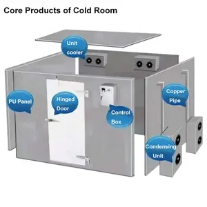 EMTH contrôle précis de la température conteneur de congélateur à explosion prix du conteneur réfrigéré