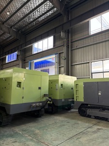 เครื่องอัดอากาศดีเซลแบบเคลื่อนที่บนรางตีนตะขาบ GLGW 1100 ลูกบาศก์ฟุตต่อนาที 25 บาร์ คัมมินส์ 294 กิโลวัตต์ สำหรับงานขุดเจาะเหมืองในพื้นที่ซับซ้อน - Product Image 4