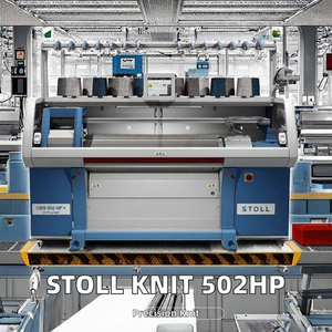 מכונת סריגה ז'קארד LUNA Stoll משומשת, מכונת טקסטיל תעשייתית, דיוק גבוה, אחריות לשנה, ממקור שנגחאי, למכירה - Product Image 3