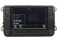 Navegación GPS y RCD330 más CarPlay Android auto enlace espejo Radio del coche para VW Golf 2013-2015 coche VW 187B