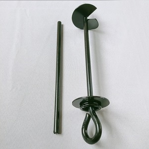 Ground Drill Plant Auger Spiral Design Flower-Planting Pit-Digging Tool Outdoor Use Tent-Stake Holder Soil Loosener - Product Image 2