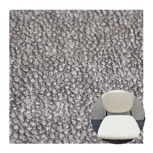 Recycled hot sale boucle material fabric polyester 100% polyester knitting fabric for sofa