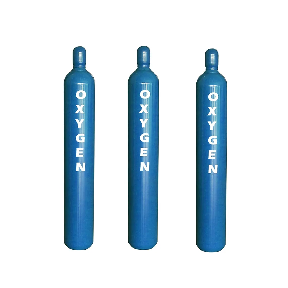 Petit réservoir de bouteille d'oxygène portable ISO pour la plongée industrielle médicale