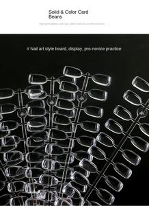 Empaquetado <span class=keywords><strong>de</strong></span> <span class=keywords><strong>uñas</strong></span> transparente corto y redondo, acrílico redondo plano y transparente, puntas <span class=keywords><strong>de</strong></span> <span class=keywords><strong>uñas</strong></span> personalizadas reutilizables cortas - Product Image 6