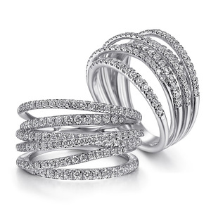 Anillo de Código Morse para Mujer, Joyería de Moda con Diseño Envolvente, Anillo Conmemorativo - Product Image 1