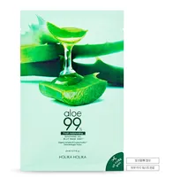 Productos coreanos de belleza para el cuidado de la piel, Aloe Vera, Gel calmante hidratante fresco, hoja de mascarilla de gelatina, 99%