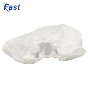 Couvre-chaussures jetables médicaux bleus imperméables à l'eau de pluie stériles antidérapants intérieurs et extérieurs Couvre-chaussures longs - Product Image 5