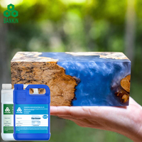 Résine époxy et durcisseur SANKIN pour bois, liquide de nivellement, matériau imperméable de bonne qualité, kit de résine artistique cristalline 3:1, résine époxy La Resin