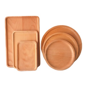Pizza <strong>Wooden</strong> Tray Rectangular Home Tea Tray Tea Cup <strong>Wooden</strong> Pastry Bread Tray <strong>Wooden</strong> <strong>Plate</strong> - Product Image 3