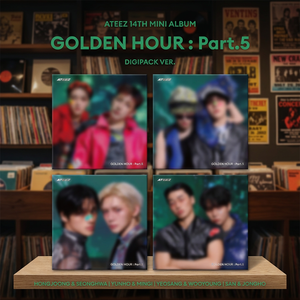 ATEEZ - GOLDEN HOUR: Parte 5 (VERSIÓN DIGIPACK) Álbum Oficial de Kpop Coreano en CD - Product Image 4