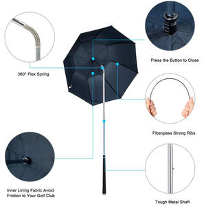 Parapluie de sac de golf personnalisé avec logo, portable, léger, imperméable, cadeau promotionnel, haute qualité, <span class=keywords><strong>parasol</strong></span> droit premium pour hommes - Product Image 1