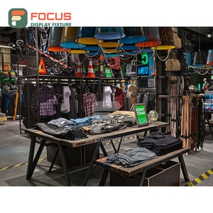 Upgrade Design Store Project Stainless Steel Showcase Cabinet Store Solution Franchise Clothing Store - Product Image 6