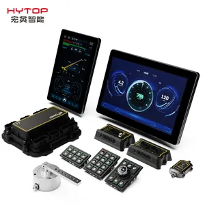 Vehicle Control Unit HMI Display Controller Button Panel Sensor Control System for Crane Loader Construction Machinery Parts